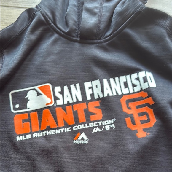 San Francisco Giants Black Hoodie Youth - Picture 2 of 9